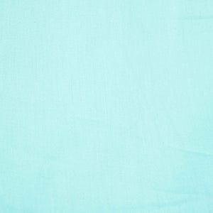 Aqua Blue Solid Cotton Satin MSMR-11236