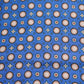 Blue Goemeterical Print Modal Satin VC-11268