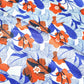 Multicolor Floral Print Japan Satin VC-11312