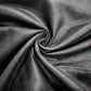 Black Solid Cotton Linen MKT-11496