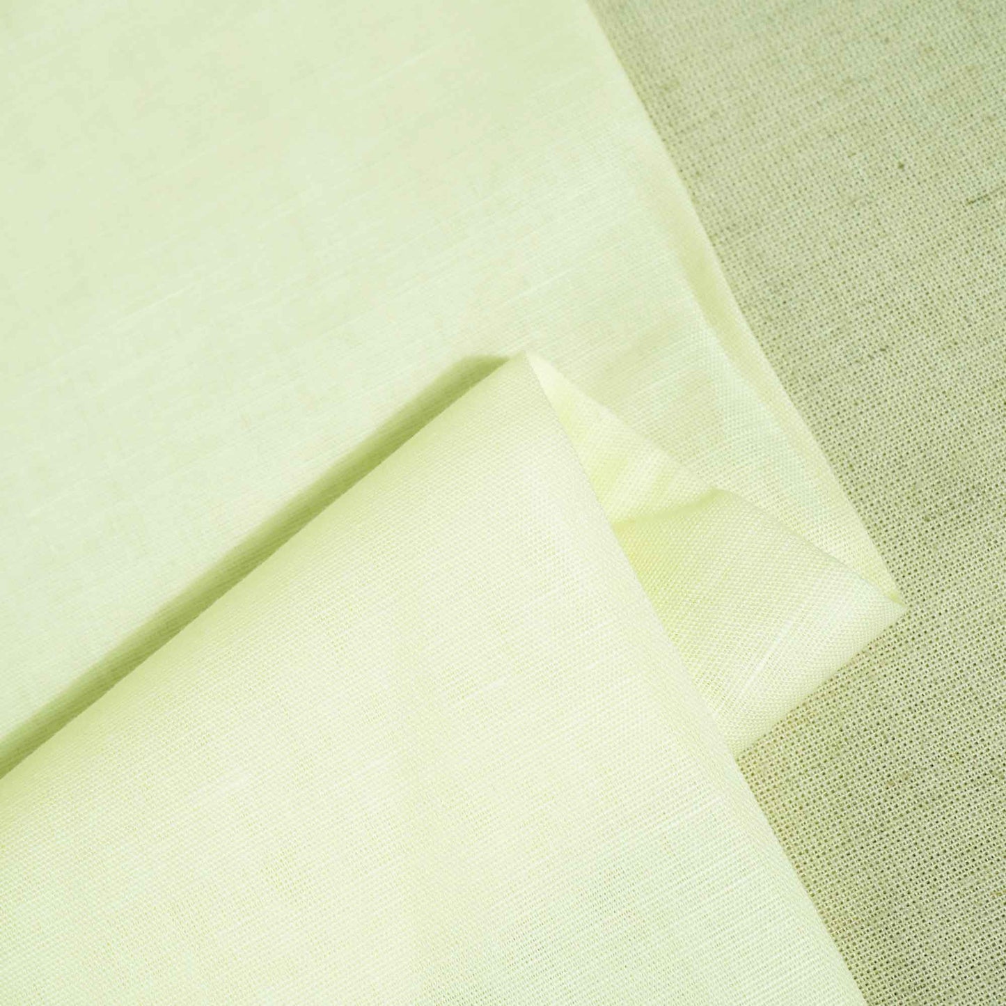 Yellow Solid Cotton linen MKT-11499