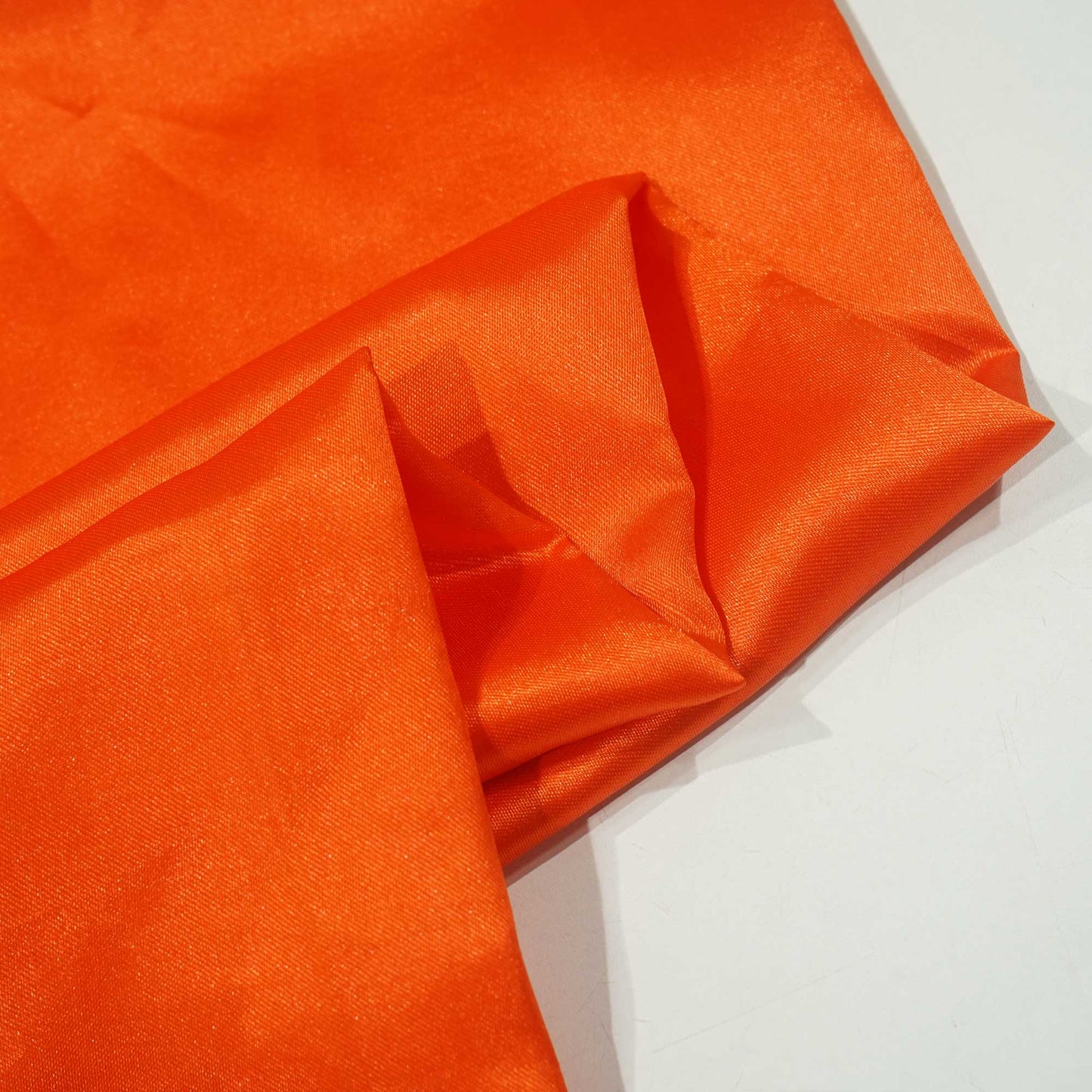 Orange Solid Satin KAT-11607