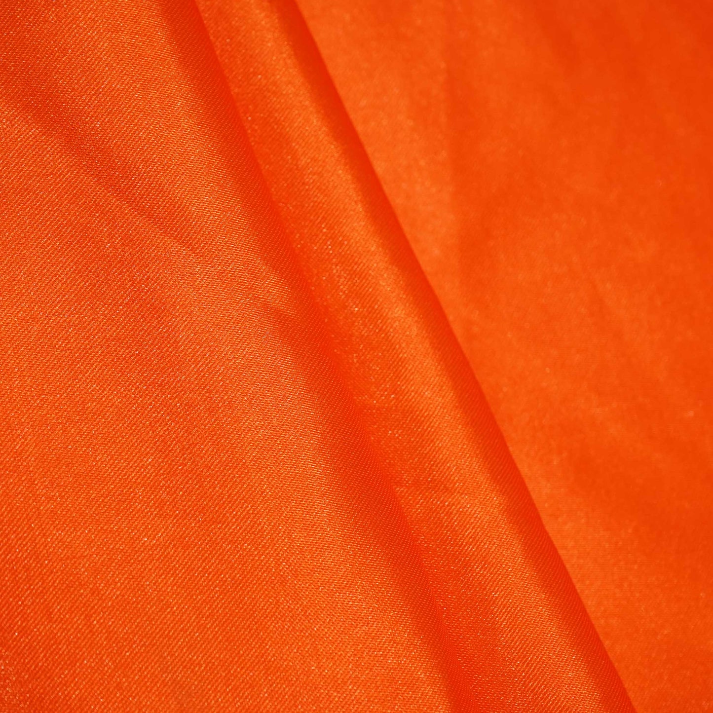 Orange Solid Satin KAT-11607