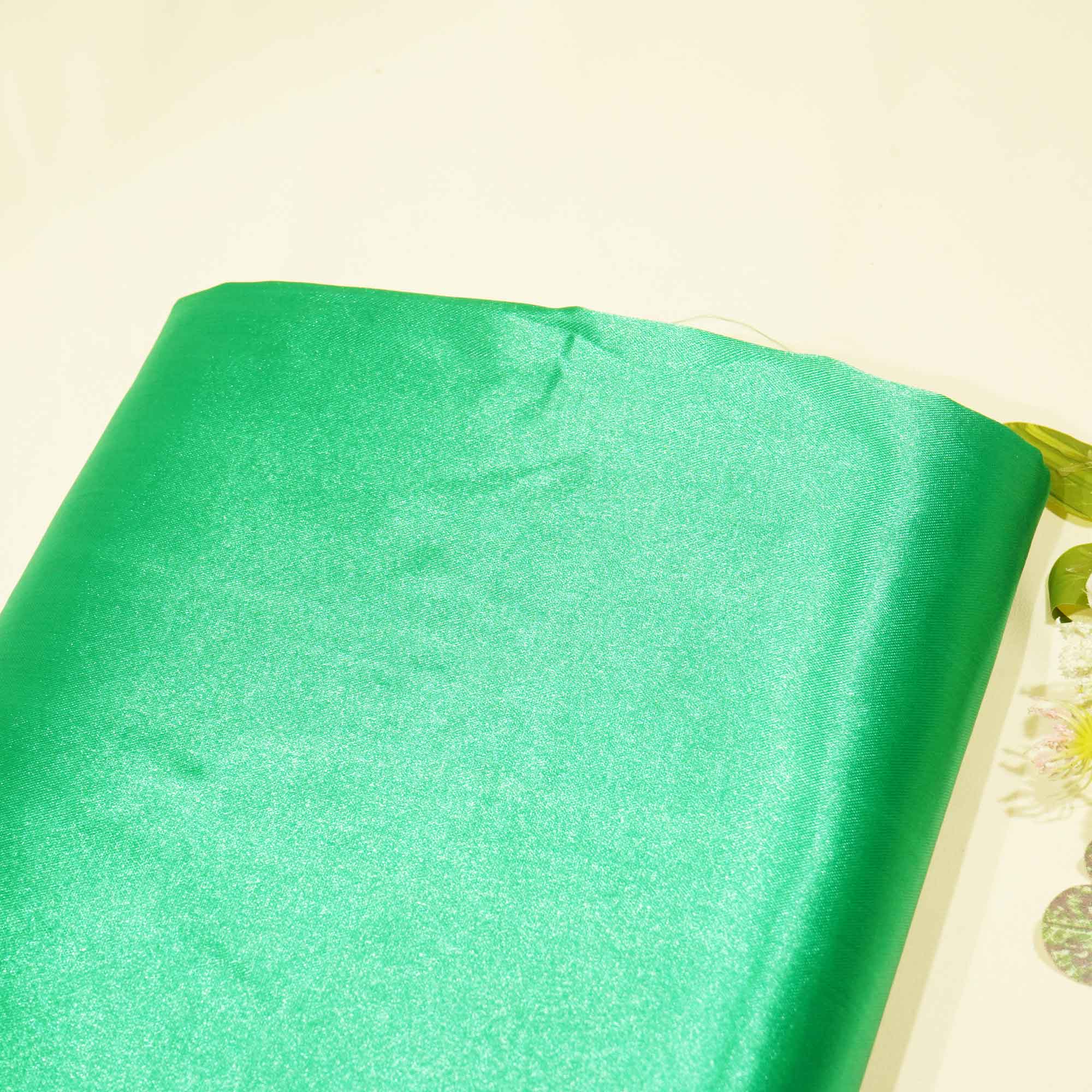 Shamrock Green Solid Satin KAT-11633