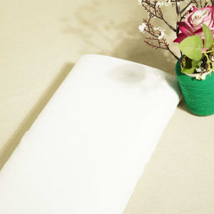 White Solid Moss Crepe TU-11810