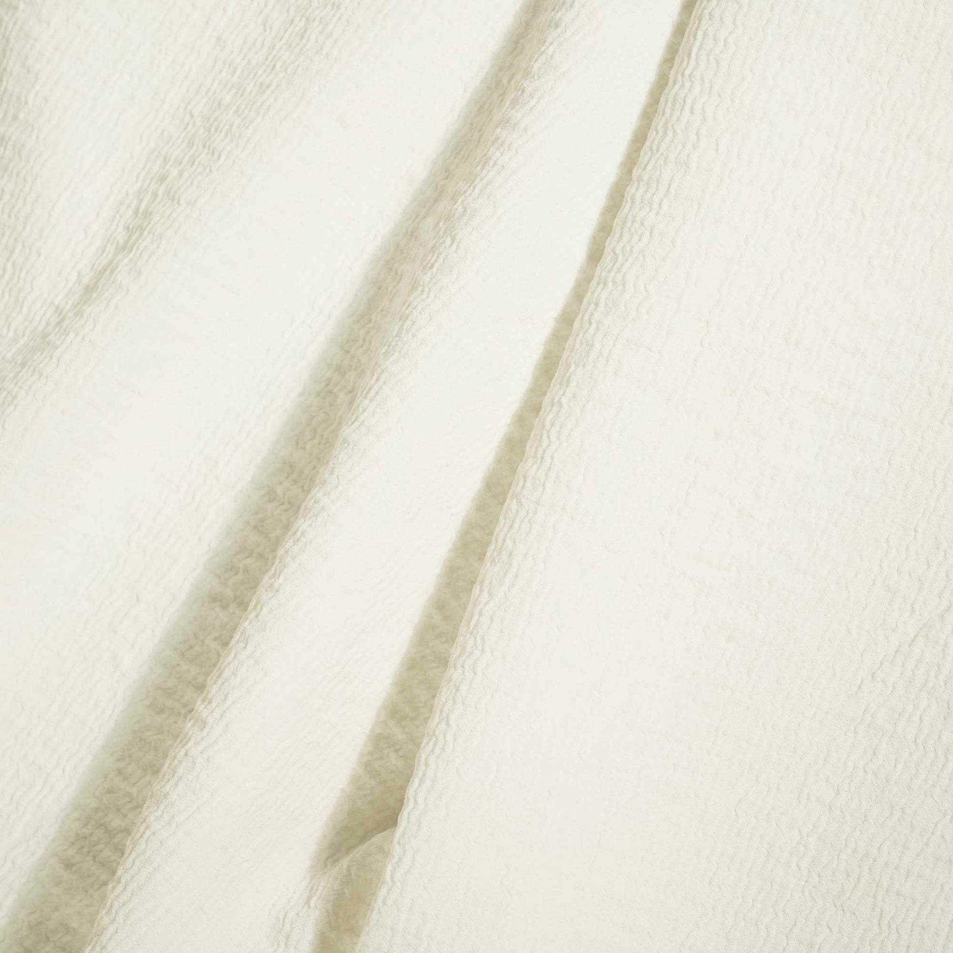 White Solid Moss Crepe TU-11810