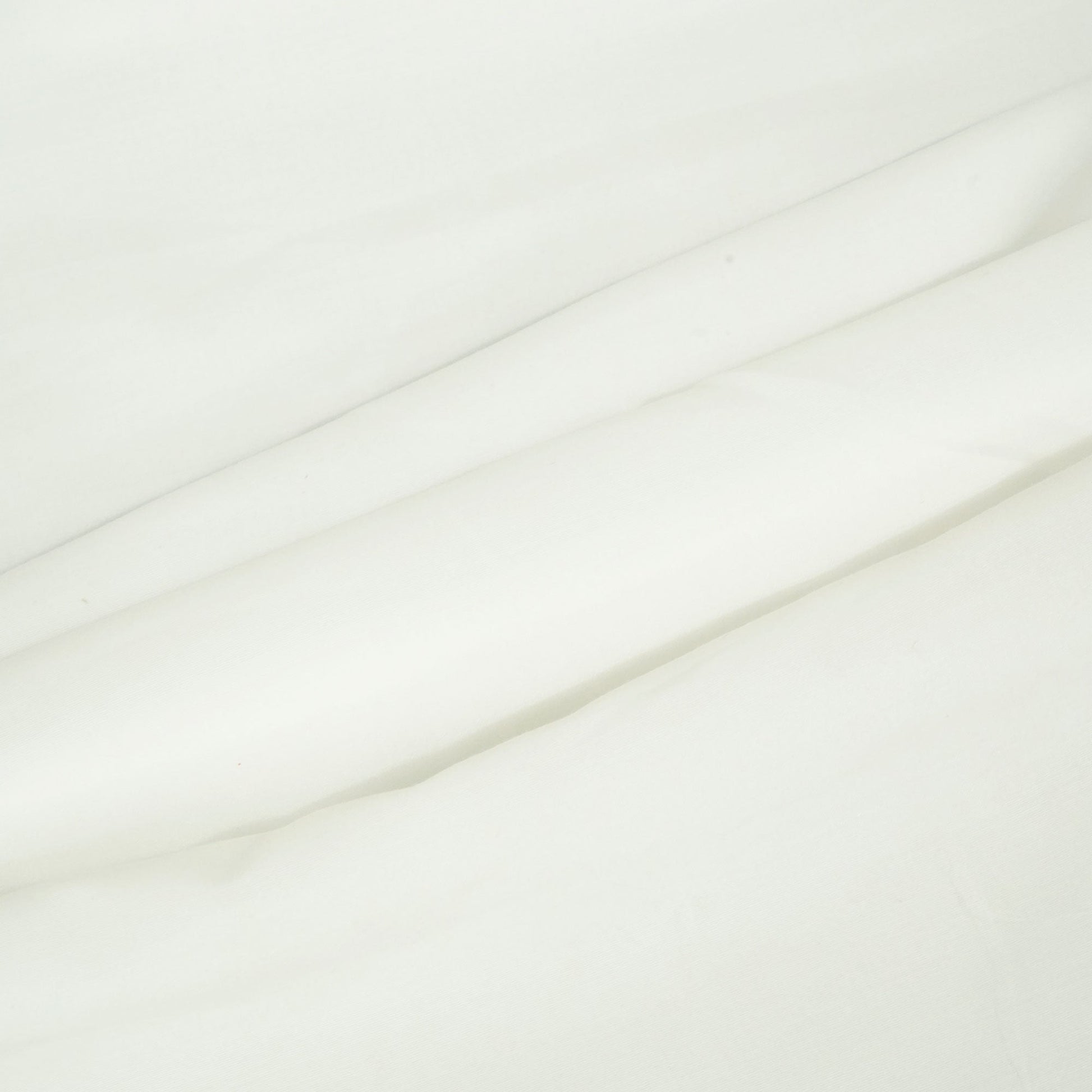 White Solid PC Cotton Fabric TU-11936