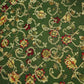 Dark Green Madhubani Print Dola Silk Jacquard KOT-11998