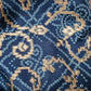 Teal Blue Patola Bandhani Print Dola Silk Jacquard Fabric