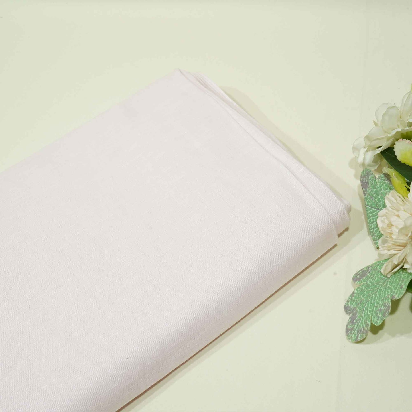 Pink Solid Cotton Linen MKT-12209