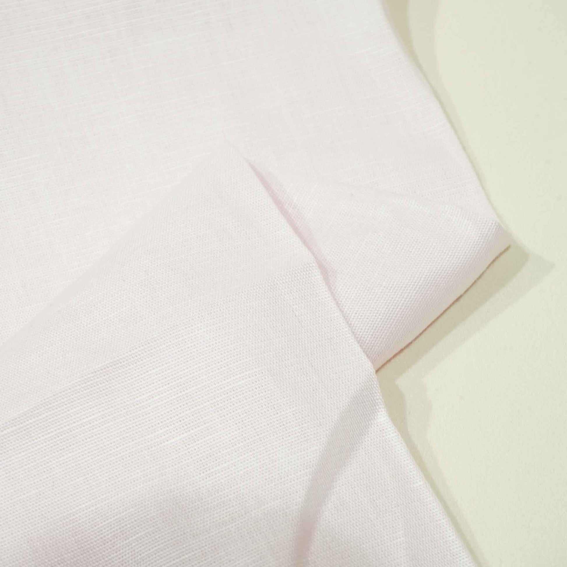 Pink Solid Cotton Linen MKT-12209