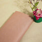 Peach Pink Solid Cotton Linen MKT-12210