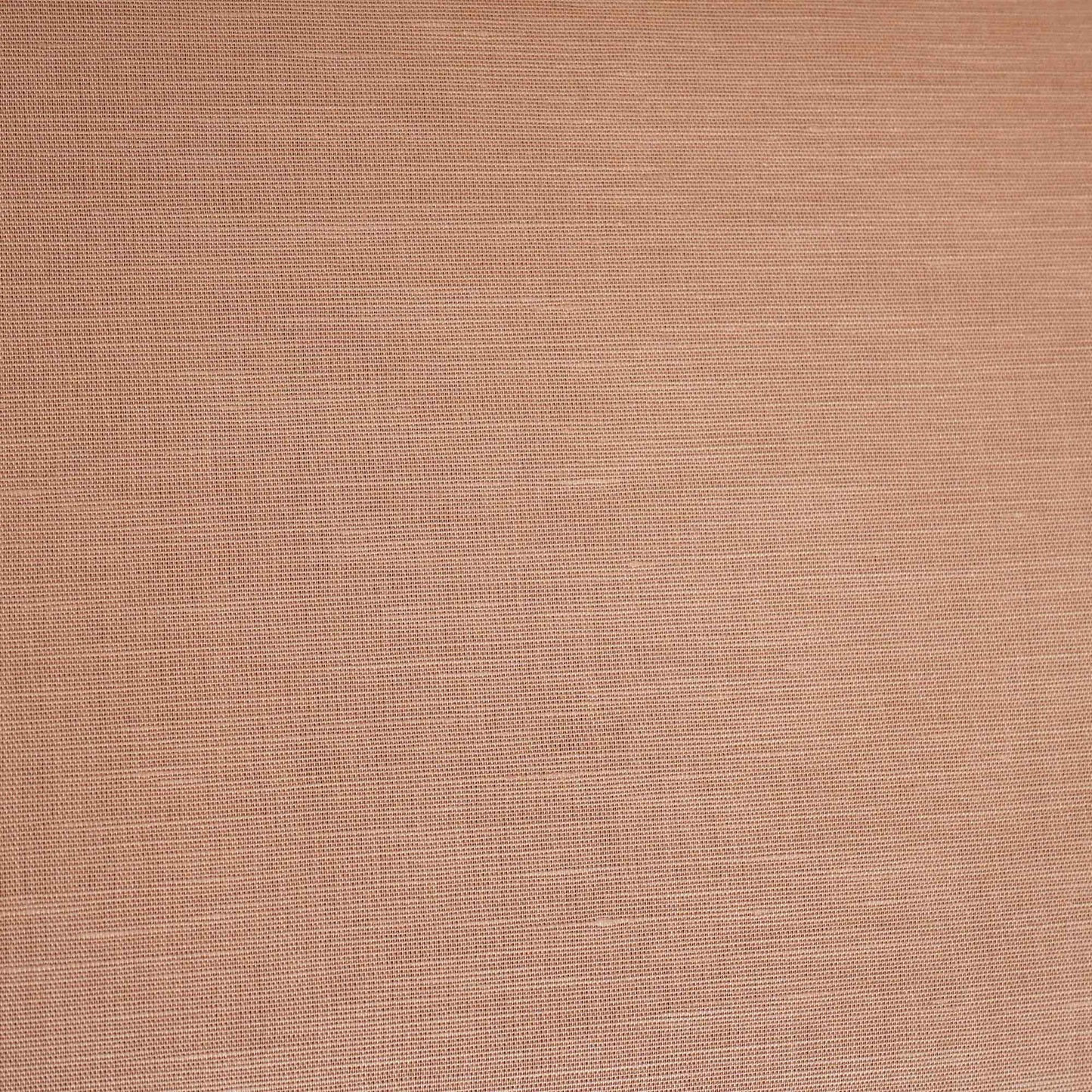 Peach Pink Solid Cotton Linen MKT-12210