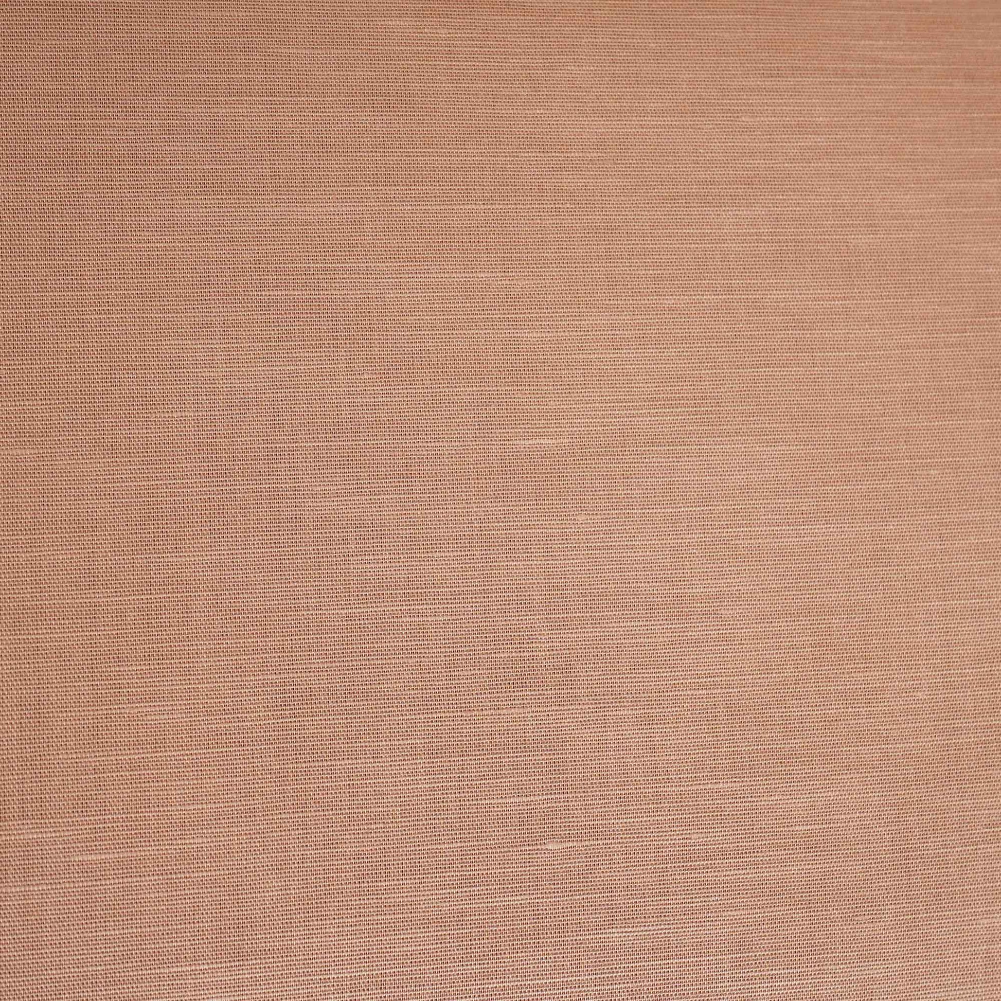 Peach Pink Solid Cotton Linen MKT-12210