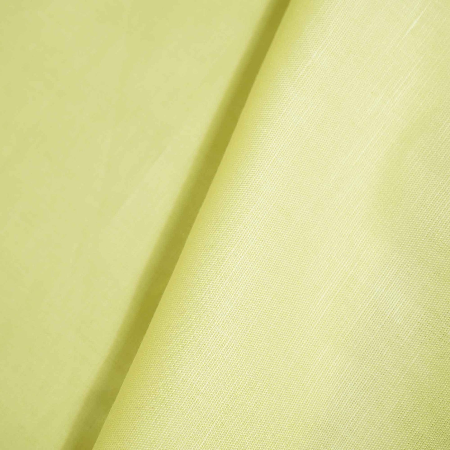 Banana Yellow Solid Cotton Linen MKT-12212