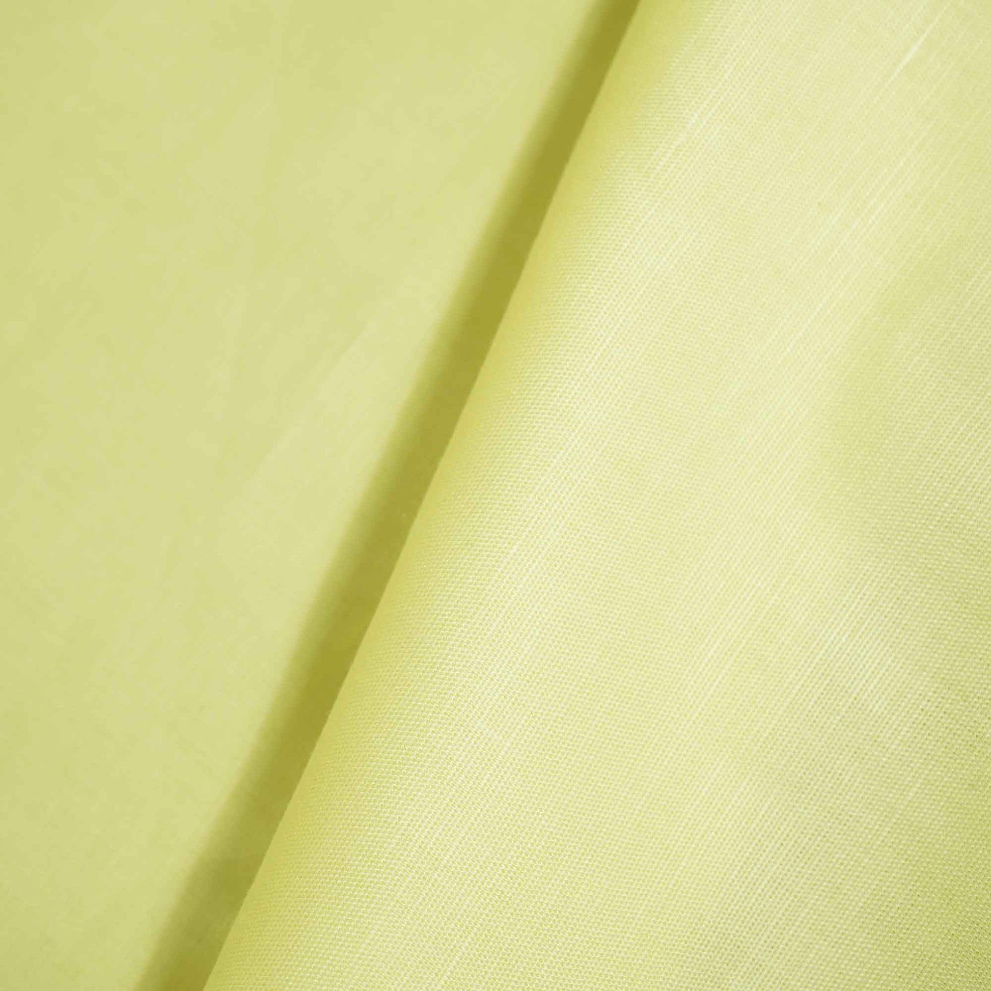 Banana Yellow Solid Cotton Linen MKT-12212