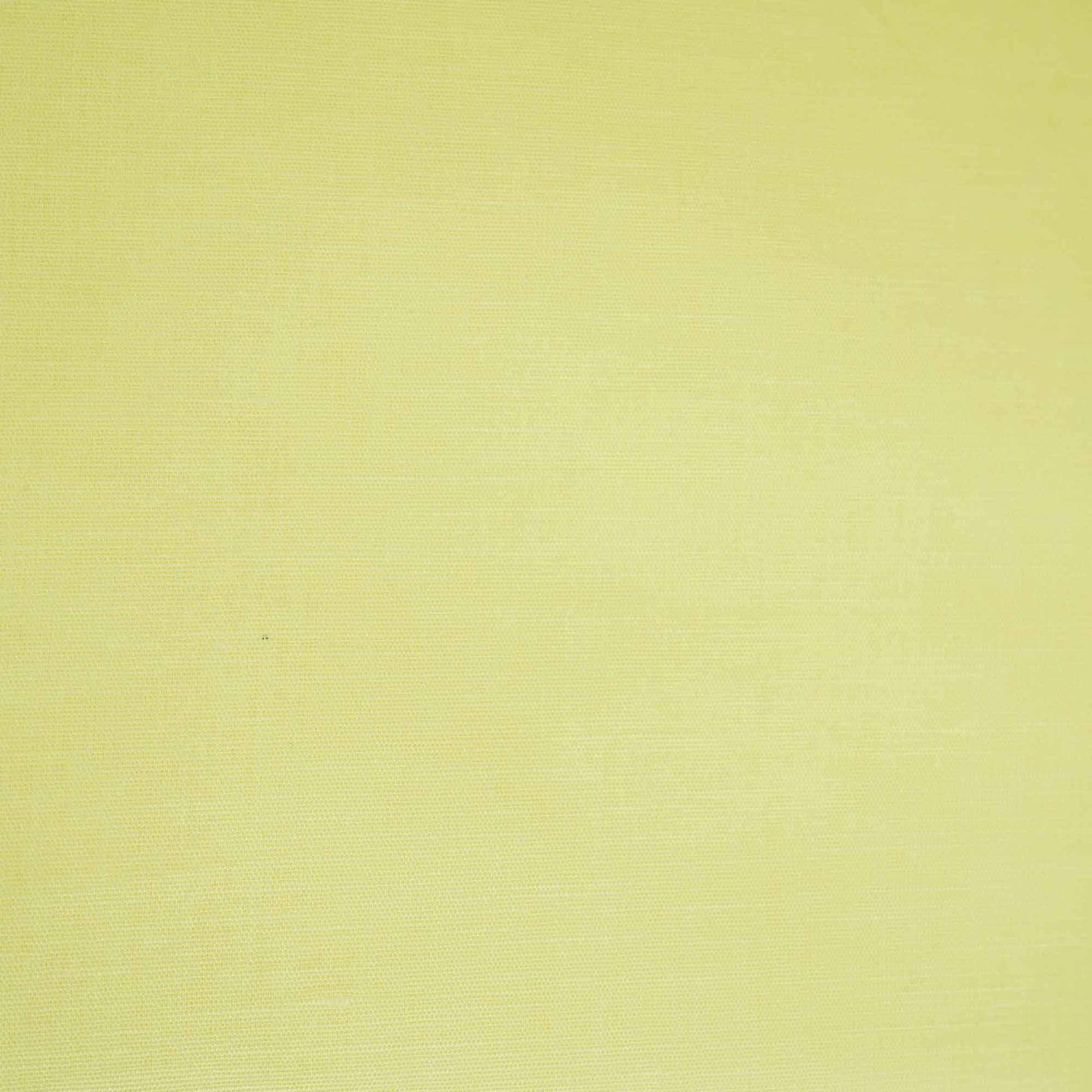Banana Yellow Solid Cotton Linen MKT-12212