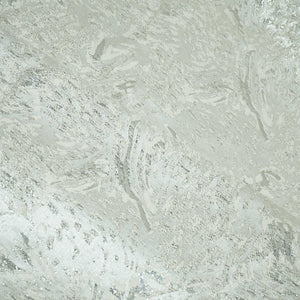 White Floral With Silver Lurex Brocade With Lurex OE-12347  