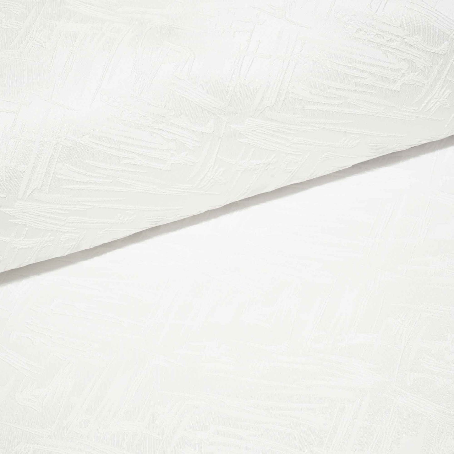 White Shimmer Brocade Jacquard OE-12352