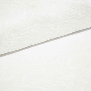 White Shimmer Brocade Jacquard OE-12352