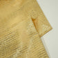 Golden With Gold Lurex Chiffon Lurex OE-12409  