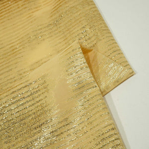 Golden With Gold Lurex Chiffon Lurex OE-12409  