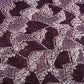 Maroon & Silver Beads Imported Sequins Embroidery Net Fabric