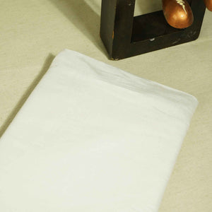 White Solid Dyeable Chanderi IF-12517