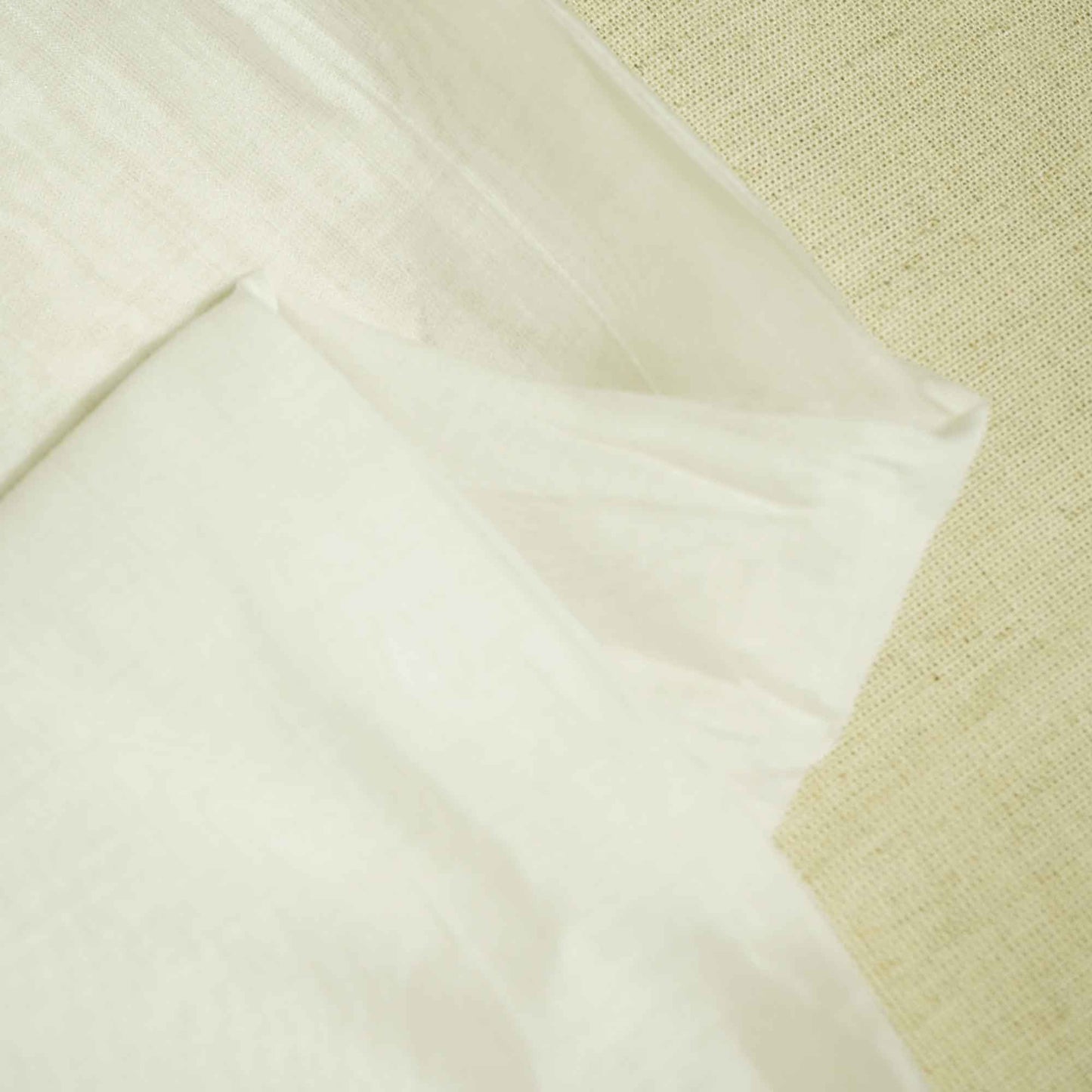 White Solid Dyeable Chanderi IF-12517