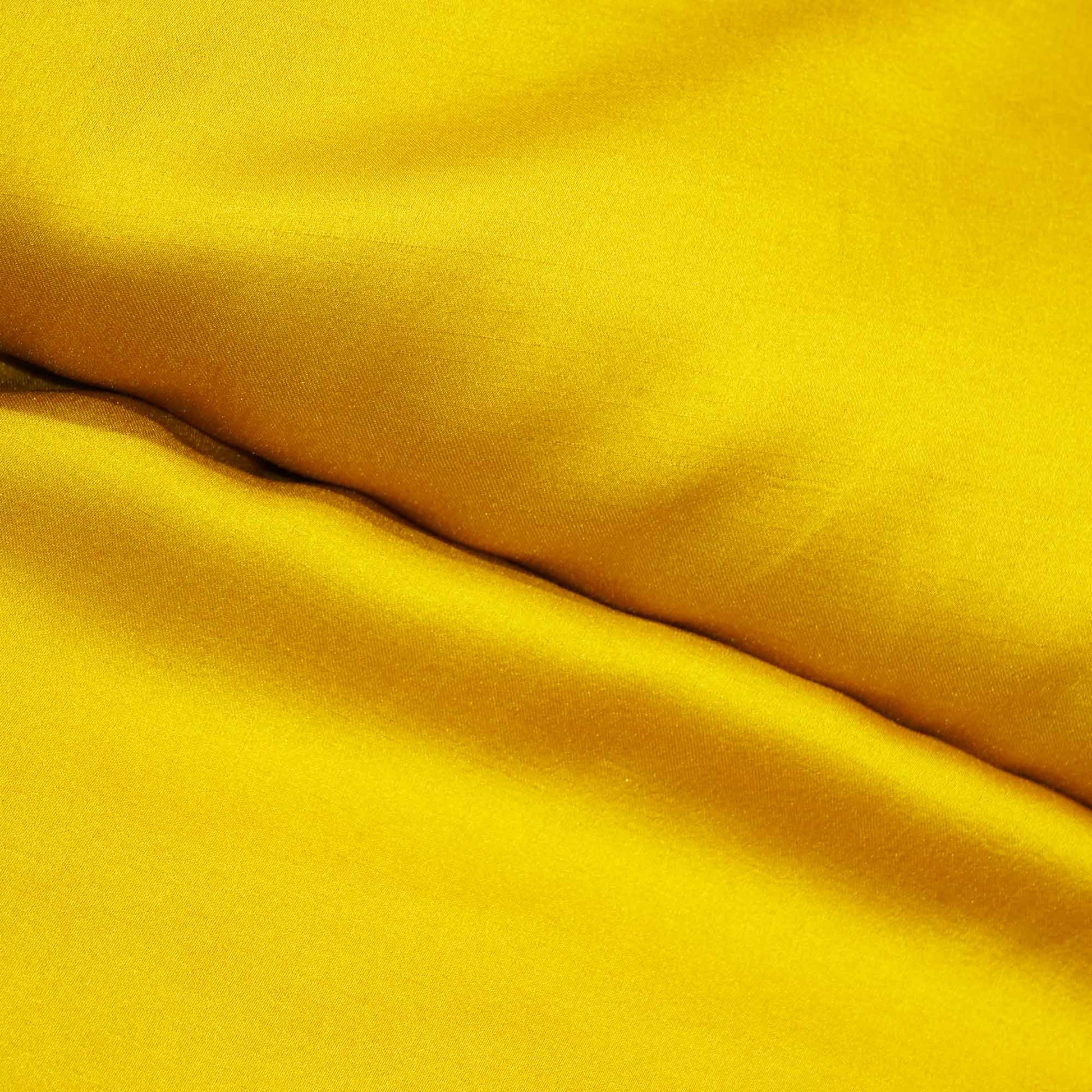 Yellow Solid Bemberg Silk KC-12525