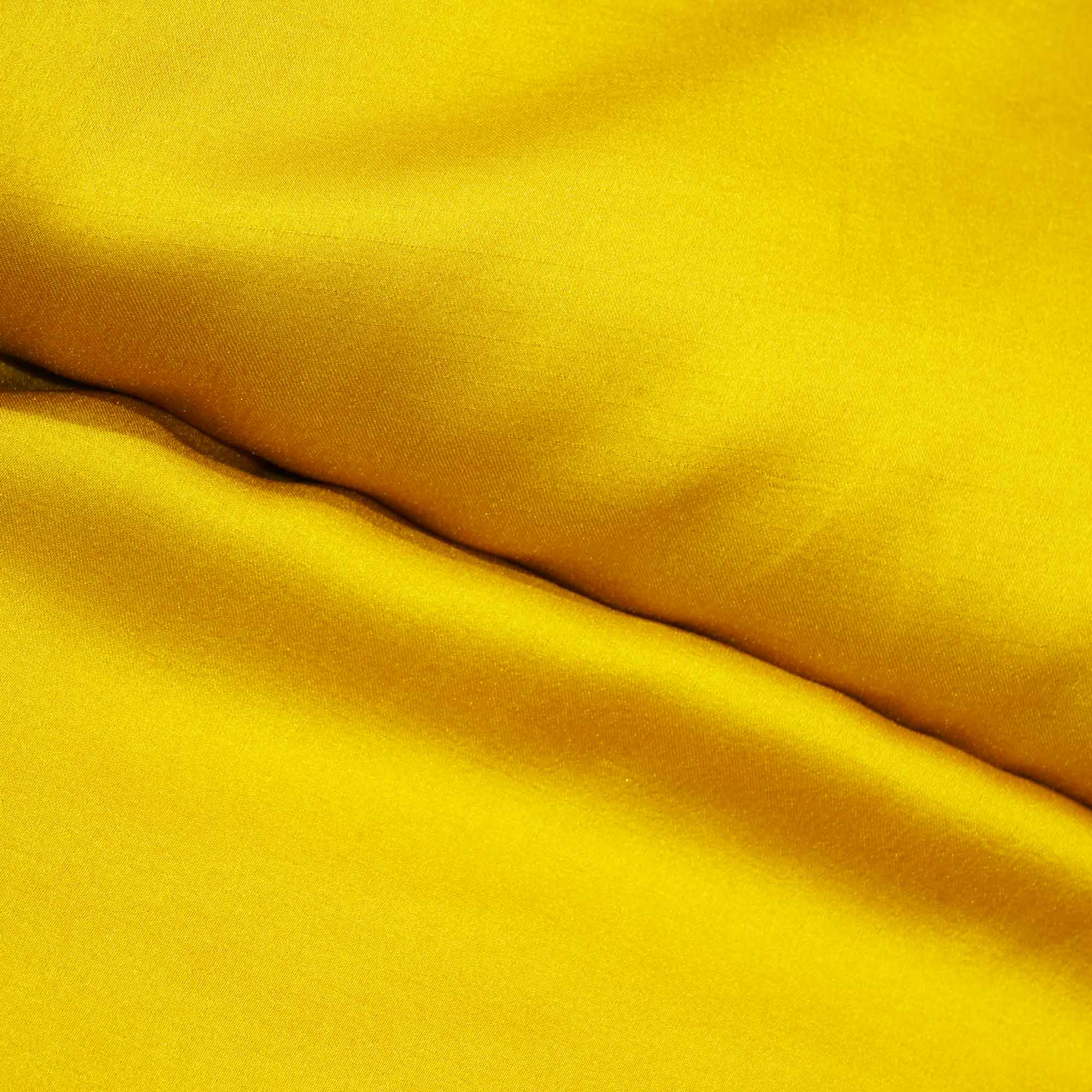 Yellow Solid Bemberg Silk KC-12525