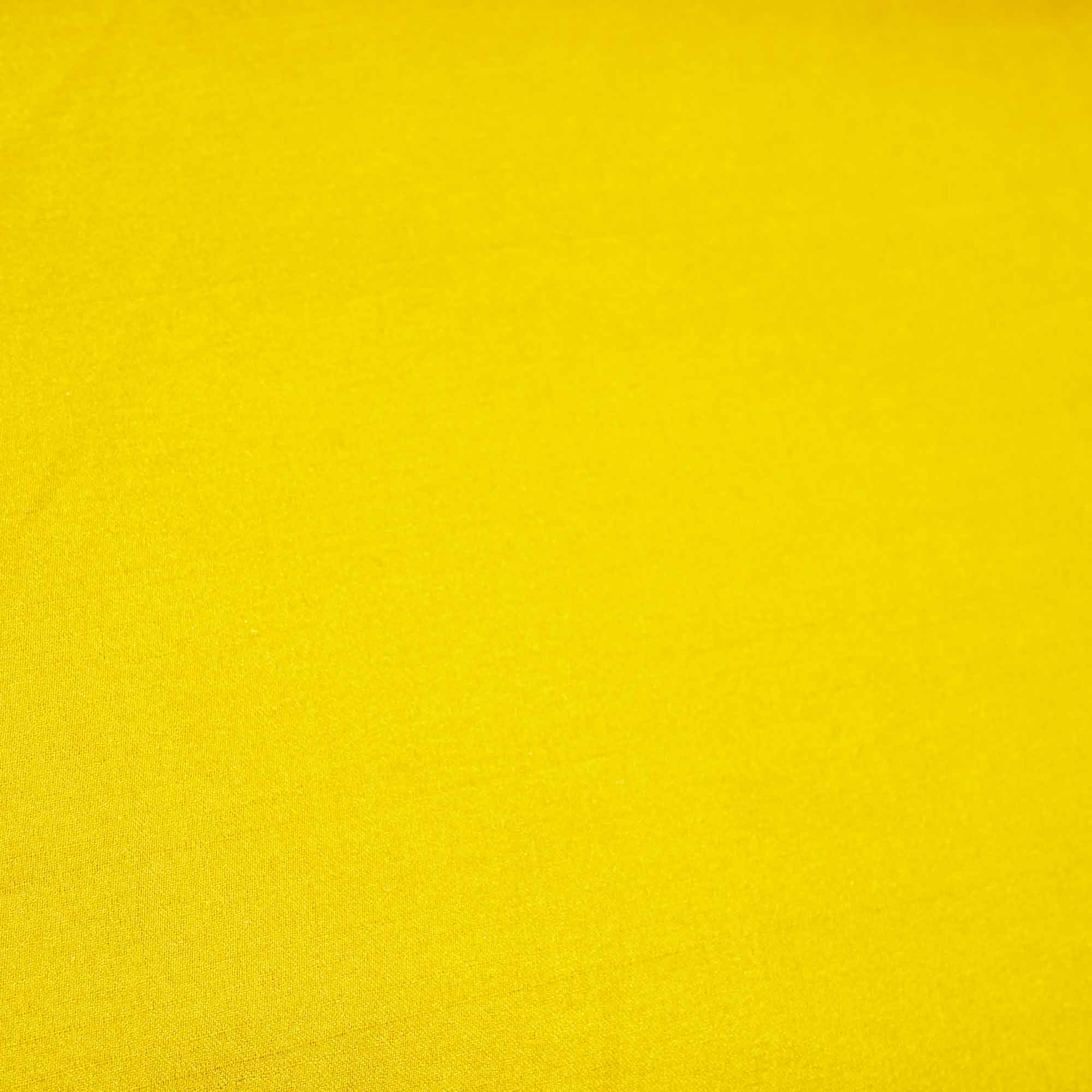 Yellow Solid Bemberg Silk KC-12525