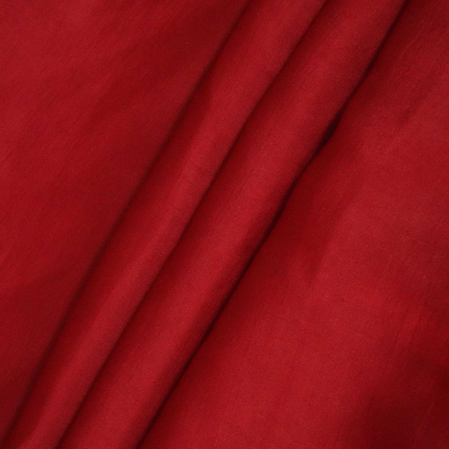 Rose Red Solid Bemberg Silk Fabric KC-12535