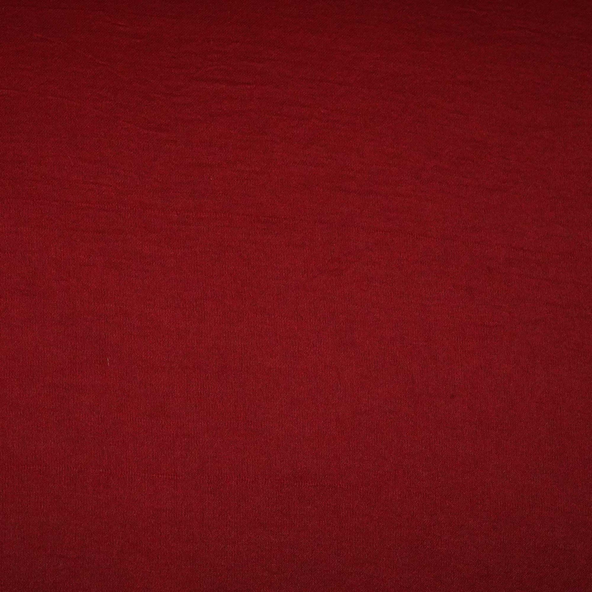 Rose Red Solid Bemberg Silk Fabric KC-12535