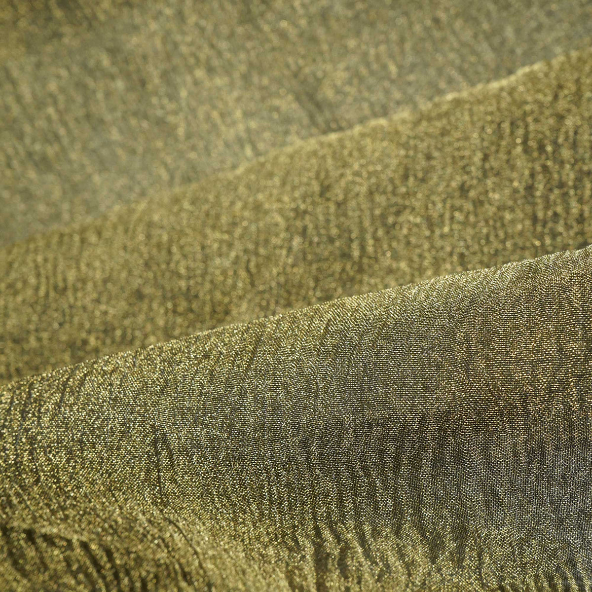 Dark Goldish Solid Shimmer Crushed Crushed Tissue KR-12758