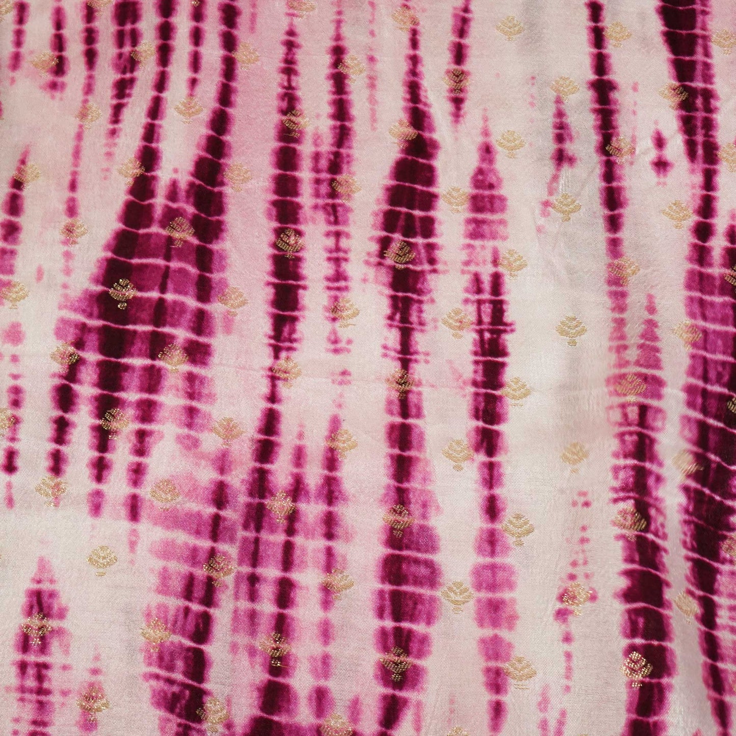 Purple Shibhori Print Russian Jacquard BJ-12804