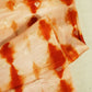 Peach Pink & Orange Shibhori Print Russian Jacquard BJ-12810