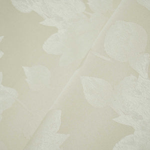 Cream Floral Satin Jacquard OE-12844  