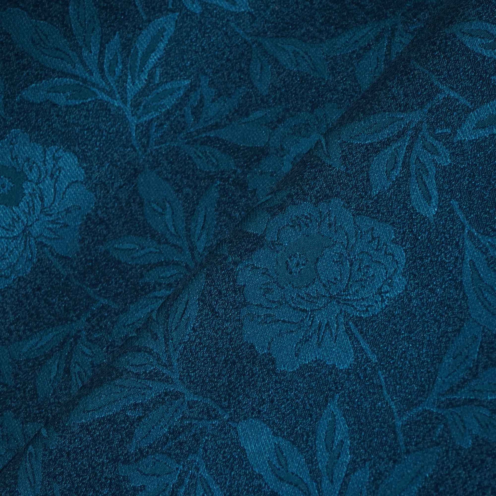 Emreald Green Floral Brocade OE-12846  
