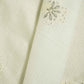 White Floral Sequence Embroidery Dyeable Organza Kotta MS-12977