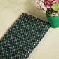 Dark Green Mirror Work Sequence Embroidery Chinnon VF-13070