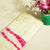 Ivory & Pink Shibhori With Lurex Silk VF-13078