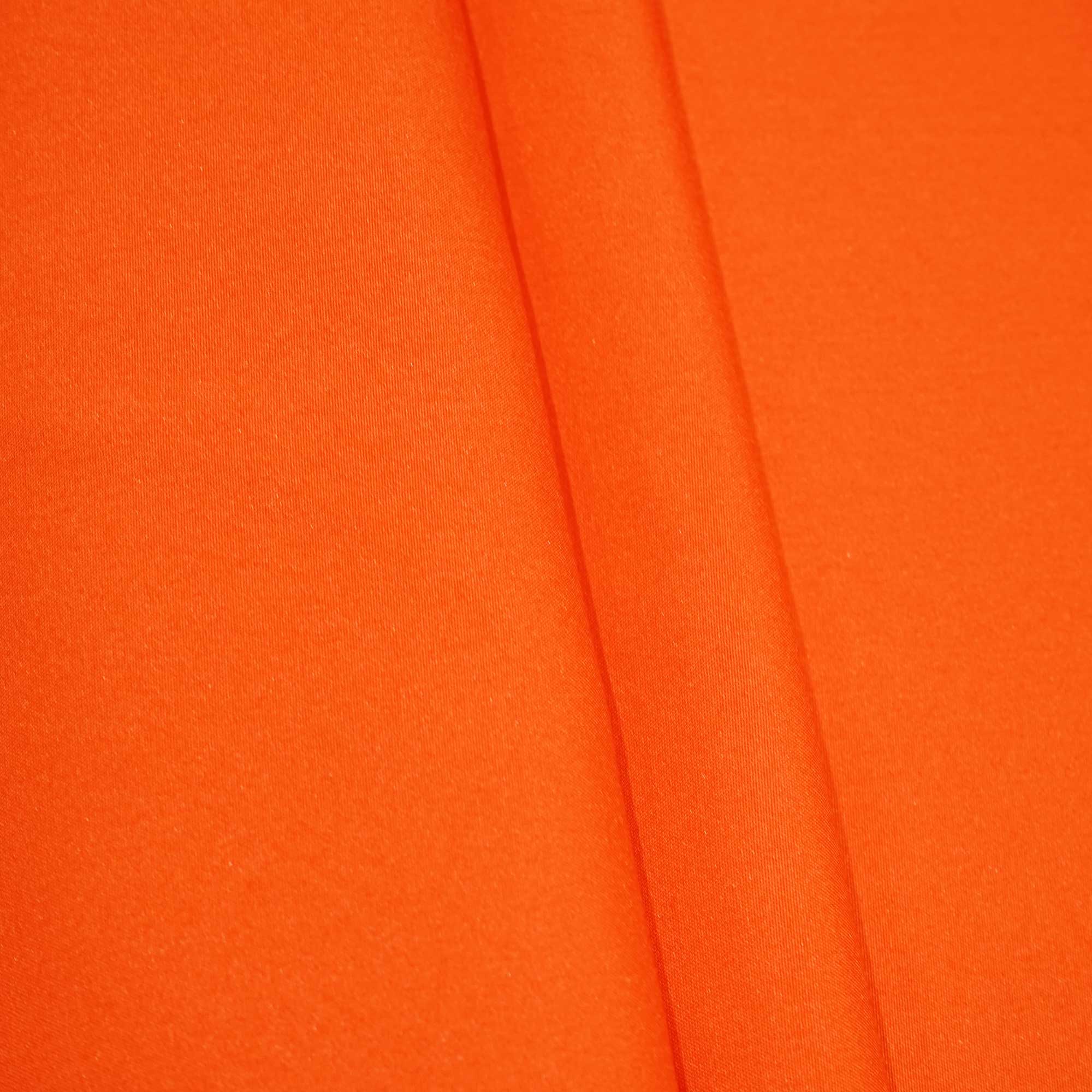 Tomato Red Solid Malai Crepe ST-13169