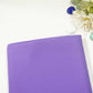 French Violet Solid Malai Crepe ST-13178