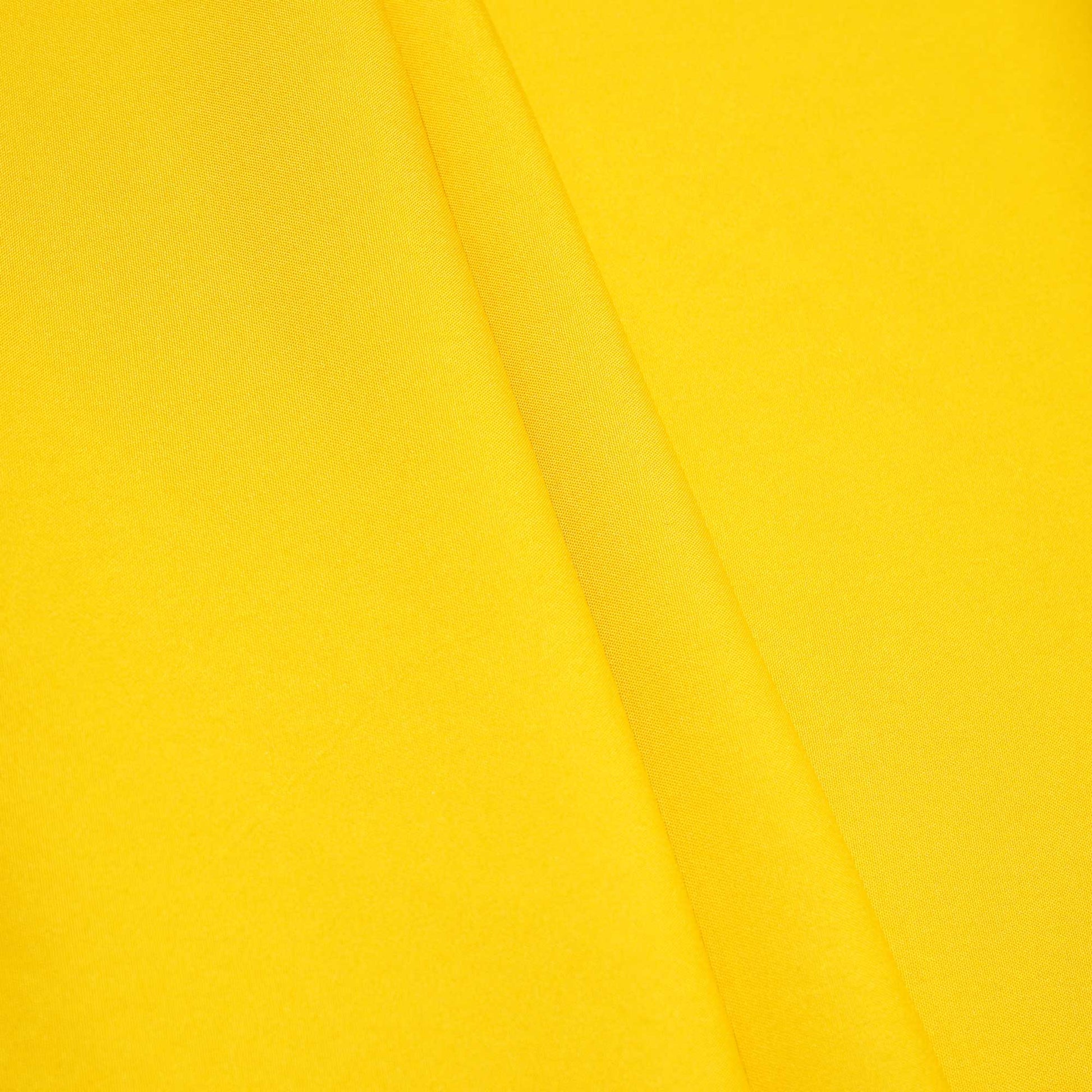Yellow Solid Malai Crepe ST-13180