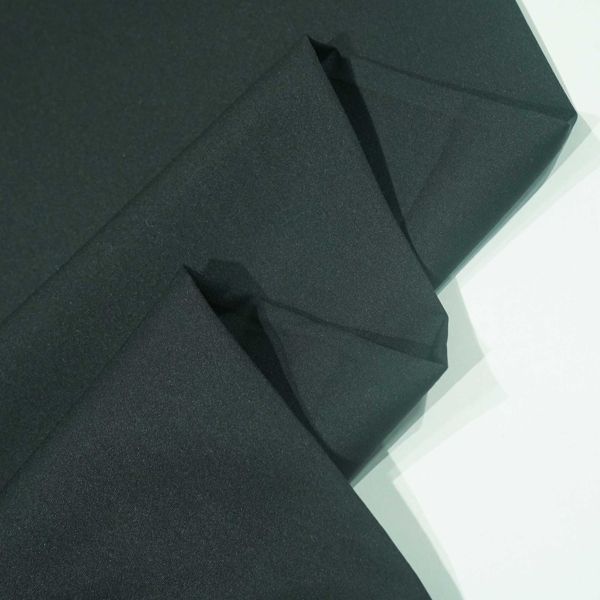 Black Solid Malai Crepe ST-13188