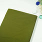 Army Green Solid Malai Crepe ST-13189