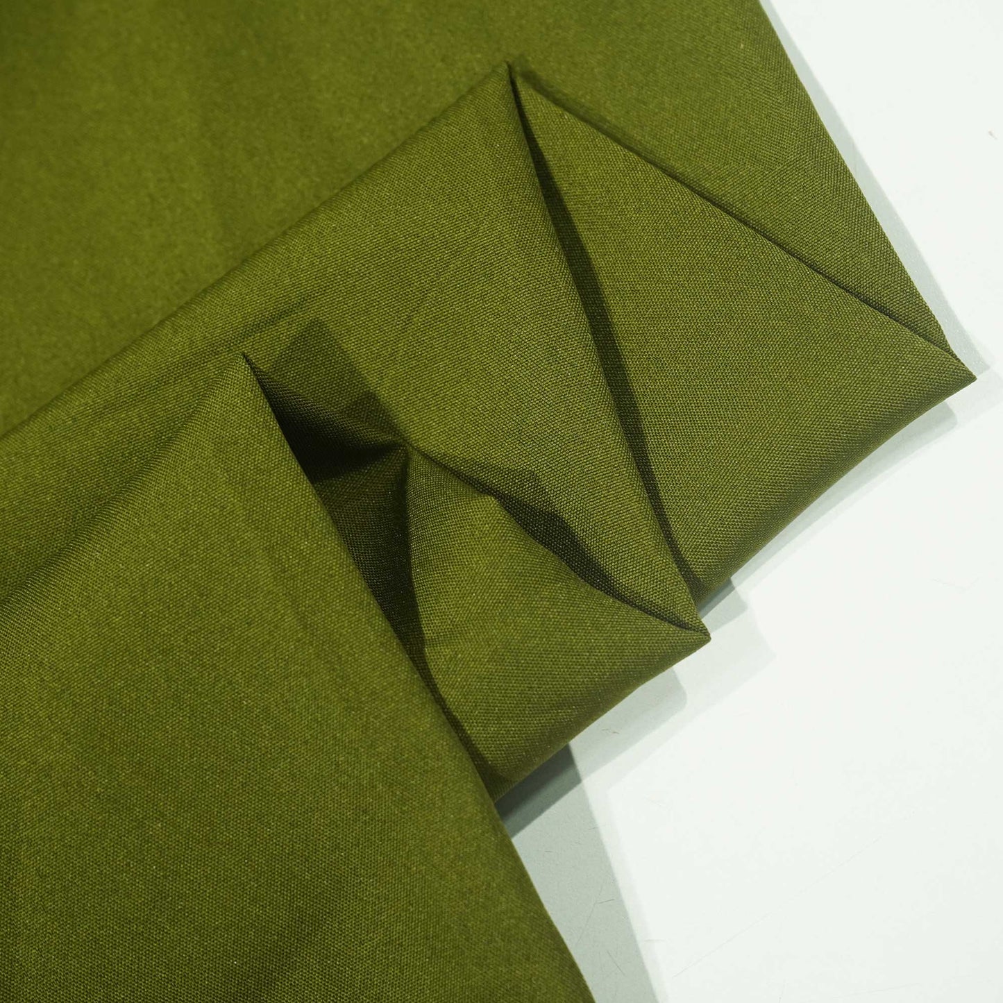 Army Green Solid Malai Crepe ST-13189