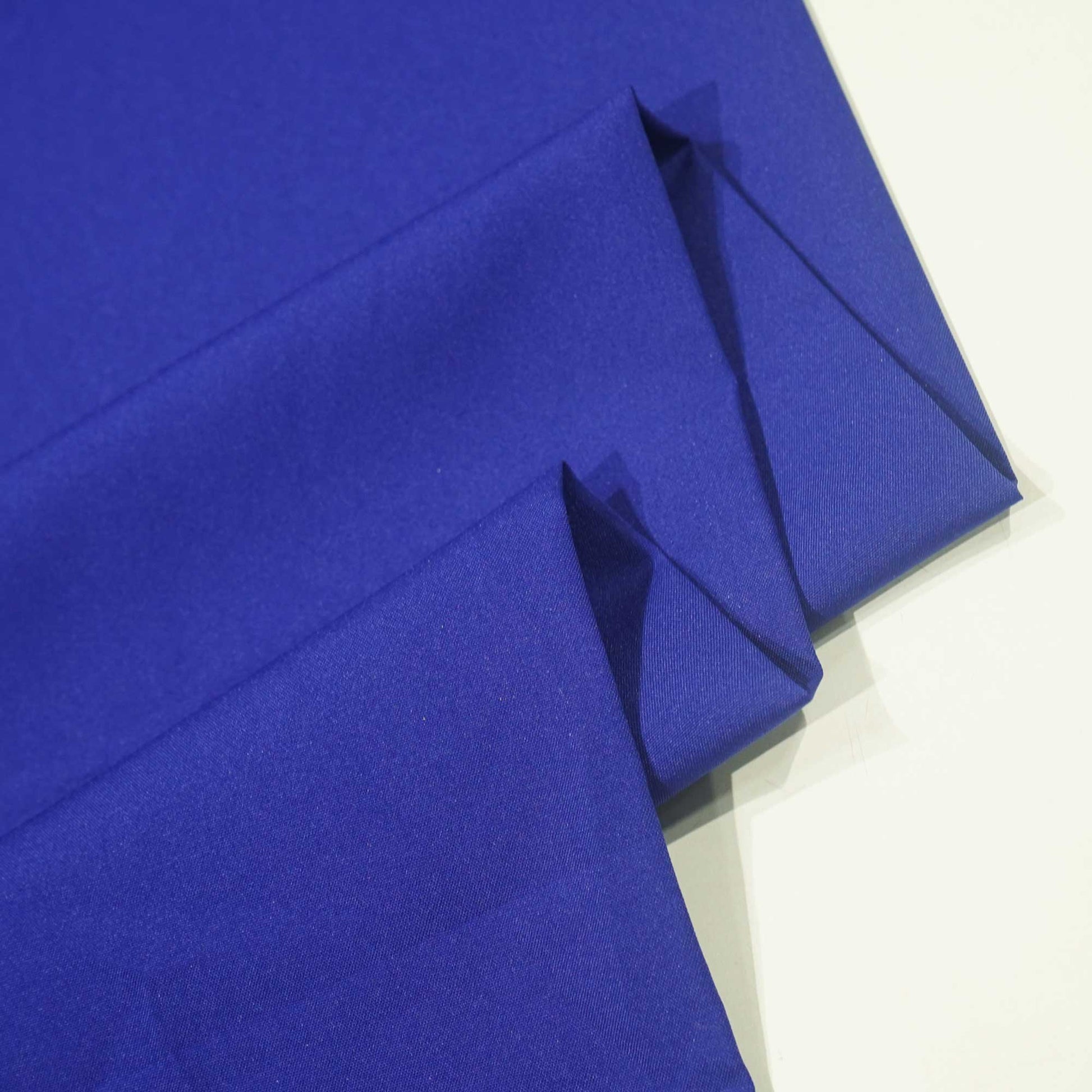 Royal Blue Solid Malai Crepe ST-13209