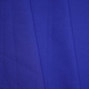 Royal Blue Solid Malai Crepe ST-13209